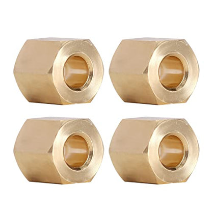 INJORA Brass Wheel Hex Hub 7mm Extenders Adaptor for TRX4M Redcat Ascent18