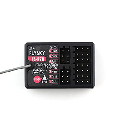 Flysky FS-R7D 7CH ANT Protocol Receiver External Single Antenna PPM IBUS Output for FS-G7P Transmitter RC Car Boat