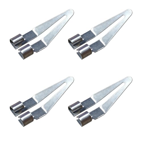 Plastic Welding Tips, Stainless Steel Plastic Smoothing Head Replacement with 45° Elbow, Car Bumper Repair Tool, Welder Gun Soldering Accessories for Kayaks and DIY Fixes(4PCS) - size: 4PCS