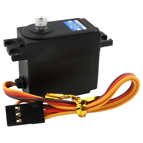 14701B Upgrade 4.6KG Metal Gear High Digital Steering Servo Spare Parts Accessories for 1/14 Scale H14BM 14210 14209 JC14EP HP141 HP141S RC Cars Trucks - color: 4.6kg