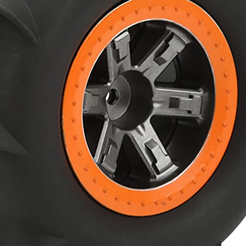 RC Tires, High-Durability Off-Road 1/10 1/12 Scale Rubber Wheels for Beach Driving Desert Racing Outdoor Adventures