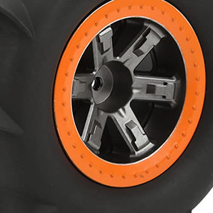 RC Tires, High-Durability Off-Road 1/10 1/12 Scale Rubber Wheels for Beach Driving Desert Racing Outdoor Adventures