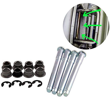 Door Hinge Pin and Bushing Repair Kits (4 pins 2 Door) for 1994-2004 Chevy S10 & GMC S15 - size: OT270