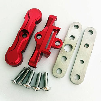 Aluminium Alloy Rear Bulkhead Tie Bar Suspension Arm Mount 8927 for Traxxas 1/10 New MAXX - RED