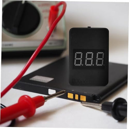 SOLUSTRE Lipo Battery Checker Digital Capacity Tester Polymer Batteries Real Voltage Monitoring High-Brightness Led for Rc Devices