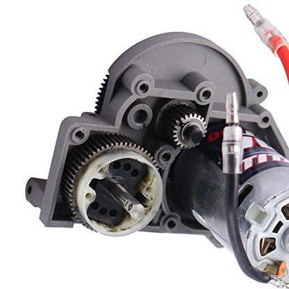 AIMROCK RC Differential Locker Spool Upgrades for Traxxas 1/10 2WD Slash Rustler Stampede Bandit (Black) - color: Black