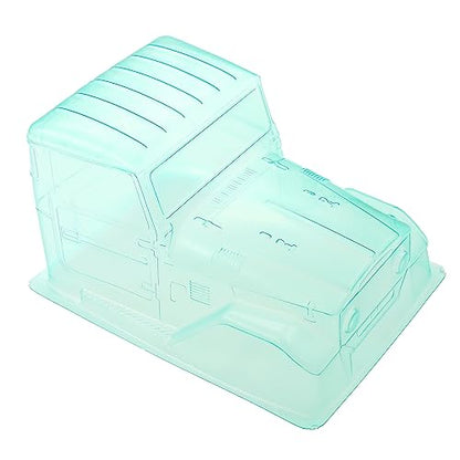HUIOP Truck Cab, Unpainted Body Shell Cover 1/10 Truck Cab PC Clear Body Replacement for 313 Wheelbase 90046 90047 Modification Crawler Accessory Spare Parts Upgrade - size: B