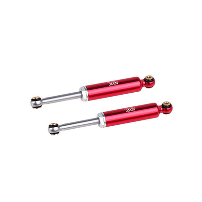 KYX Racing Aluminum Suspension Shock Absorber Inner Spring Shock 52mm Upgrades Parts Accessories for 1/24 RC Crawler Car Axial AX24 (4pcs), Red