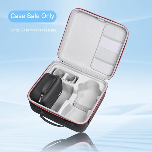 RLSOCO Carrying Case for DJI Mavic 4 Pro Drone Fly More Combo - Fits Full Set of Accessories: Drone Body,DJI RC Pro 2/RC 2 Controller,Batteries x 3,Charging Hub,Propellers and Other Accessories