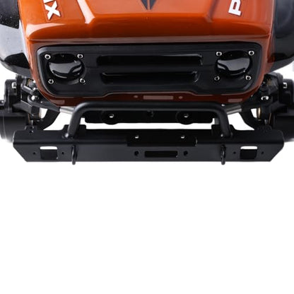 Steel Front Flat Bumper Kit Compatible with Vanquish VP VS4-10 Phoenix 1/10 RC Crawler, Heavy 45# Steel Front Bumper Upgrade for 1/10 RC Rock Crawler - style: Front