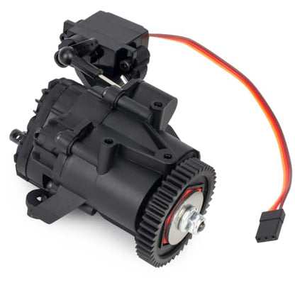 2Speed Transmission Gearbox with Internal Gears and Servo for 1/10 RC Crawler Car Traxxas TRX4 TRX6 Upgrade Parts