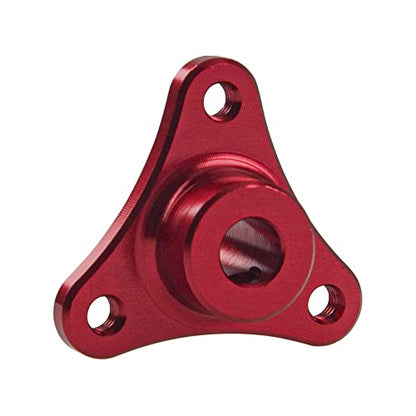 Aluminum Alloy Slipper Clutch Eliminator Compatible with Arrma 1/8 Kraton Senton Typhon Outcast 1/7 Felony Infraction RC Car Upgrade Parts (Red) - color: Red
