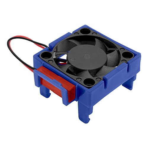 OGRC ESC Cooling Fan for 1/10 traxxas Slash 4x4 Stampede 4x4 Rustler | VXL-3s ESC Heat Sink Cooling Fan 28000RPM ESC Fan Heatsink Traxxas 3340 Velineon VXL-3s ESC Fits 1/8 1/10 RC Car Truck