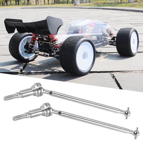 RC Car Drive shafts Compatible with Hosim for XLH 9125 RC Car Upgrade Parts Accessories 2Pcs Metal Front CVD for Universal Drive Shaft 25-WJ03