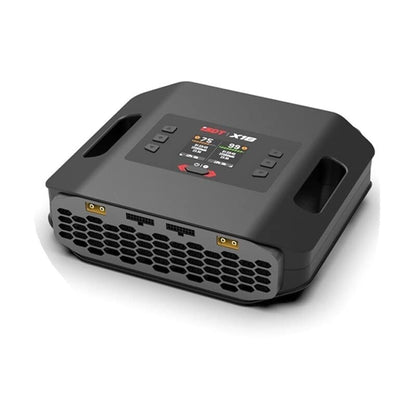 ISDT X16 Professional Dual Channel AC/DC Smart Charger - 1100W ×2(@220V AC), 20A, 2-16S Supports 2-16S Life, LiPo, LiHv, ULiHv