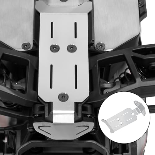 Stainless Steel Chassis Guard Skid Plate for Traxxas 1/16 Mini Maxx Monster Truck 107154-1 Upgraded Parts Protective Plate