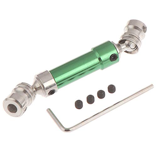 Replacement Part For 1 Set Metal Rear Drive Shaft CVD For 12428 12423 1/12 RC Car Crawler Short Course Truck 100% Brand - (Color: Green) - color: Green
