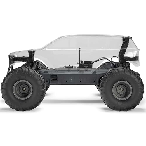 ARRMA Gorgon 2 Wheel Drive MT 1/10 Truck Ready-to-Assemble Kit with Battery & Charger Included, Clear, ARA3230SKT2