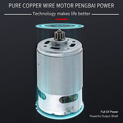 RS550 12V 19500 RPM DC Motor with Two-Speed 12 Teeth and High Torque Gear Box for Electric Drill/Screwdriver