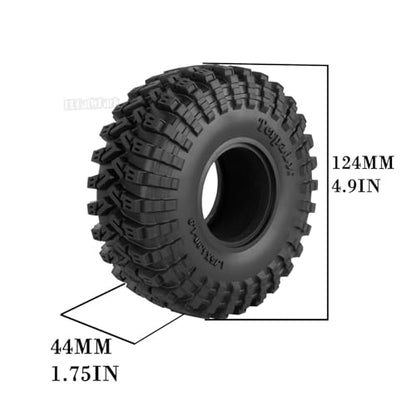 RC 1.9In Soft Rubber Wheel Tires for 1/10 RC Crawler Car SCX10 SCX10 II 90046 SCX10 III AXI03007 SCX10 Pro TRX4 TRX6 D90 Gen7/8 VS4-10 MST CFX,BRCatWPark 4Pcs Soft Rubber Wheel Tires-(B) - style: 4Pcs 1.9 Rubber Wheel - (B)