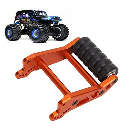 VGEBY RC Rear Wheel, Adjustable Wheelie Bar Kit for 1/8 LMT Solid Axle 4WD Truck, Upgrade Kit for RC Car, Compatible with LOS04022, Remote Control Car Accessories for Enthusiasts, Hobbyists