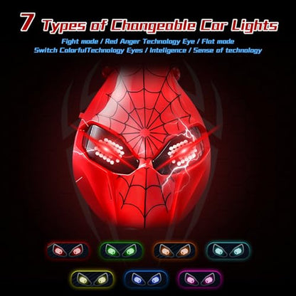 S-pider Rc Gesture Sensing Stunt Car Toys for Boys 3-14 Years Old, Drift Hand Control Remote Control Cars with Light & Music, 360°Rotation Double Side Cars Birthday Gifts for Kid Age 4 5 6 7 8 9 10 11 - color: Red