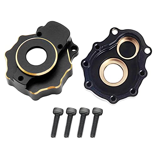 Brass Steering Knuckle Portal Cover Steering Carrier Brass Counter Weight Axle Housing for 1/10 RC Crawler Car TRX4 TRX6 Upgrade Parts - color: C