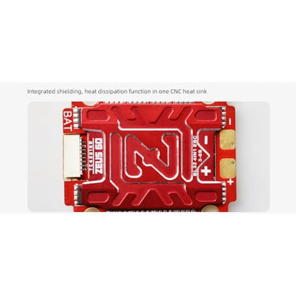 HGLRC Zeus 60A ESC BL32 3-6S 4in1 M3 with Heat Sink, Supports DShot600/300/150/Oneshot125/42 MultiShot for FPV Racing Drone Freestyle
