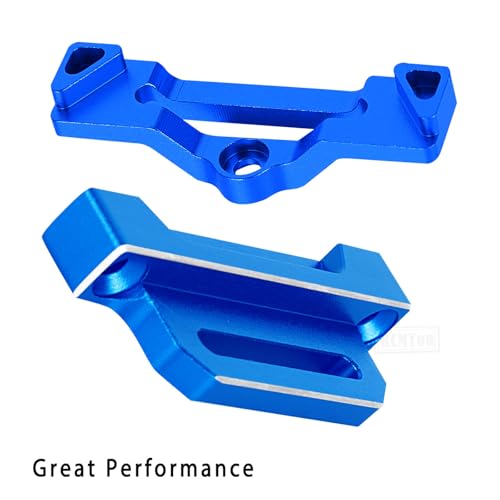RC Upgrades Part Aluminium Alloy Battery Mount Plate Tray Battery Holder Mount for 1/10 Slash 2WD/Slash 2WD VXL/F0rd F-15O Raptor 2WD,Tall Battery Holder Mount Hold Down,Navy Blue(#5827) - color: Navy Blue- (Upgrades Part)