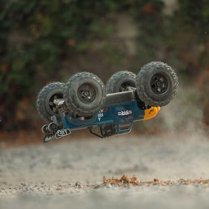 ARRMA RC Truck 1/8 Notorious 4X4 6S BLX BRUSHLESS V6 Stunt Truck RTR (Battery and Charger Not Included), (Blue), ARA8611V6T2 - color: Blue