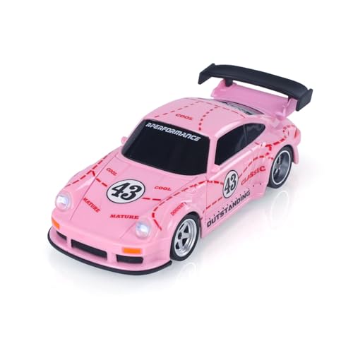 TOUCAN RC HOBBY 1/43 2.4G Mini RC Drift Car Racing Vehicle 4WD Ready to Go Model Gyroscope Radio Battery Lights 4305A - color: 4305agyro