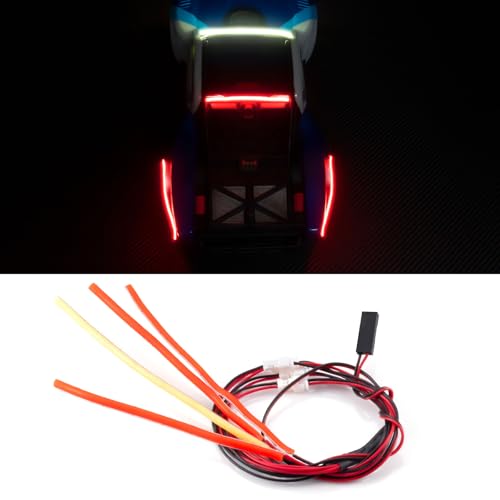 Front/Rear/Side Light with Cable for ARRMA 1/14 Mojave GROM | RC Light Bar Kit RC Car Upgrade Part