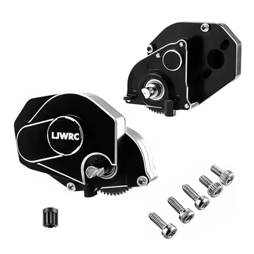 RC Vehicle Transmission Gearboxes for Axial RC Truck 1/24 SCX24 with Steel 0.3 Mod Transmission Gear