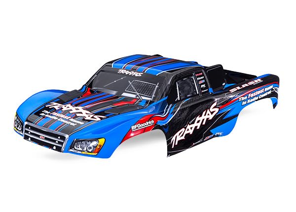 Blue Slash 2WD Clipless Body