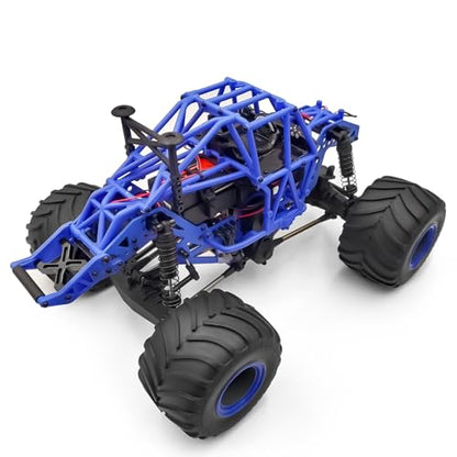 RC Rear Frame Brace Aluminium Alloy Rear Chassis Frame Brace Rear Support Bracket Comaptible with LOSI 1/18 Mini LMT 4WD RC Monster Truck Upgrade Part
