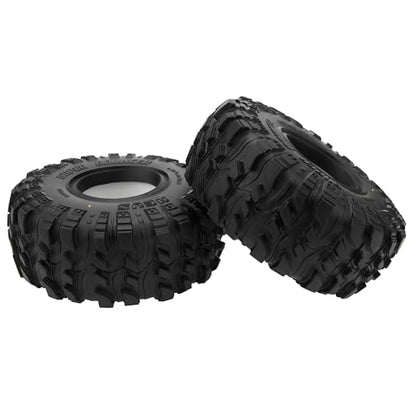 MEUS RACING 1.9 Tires - MS6 Super Bouncer Crawler Tires for Axial SCX10 Pro SCX10 TRX4 Redcat Gen8 1/10 RC Crawler Car, 1.77/4.75/R1.9, #M1901