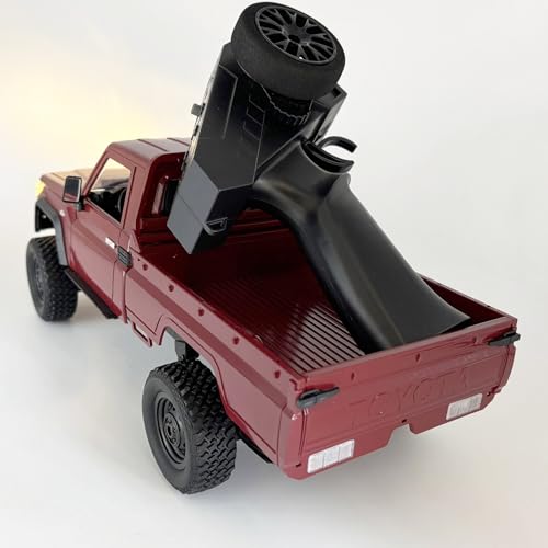 RC Rock Crawler RC Truck 4x4 Toyota LC79 MN82 RC Crawler 1/12 Scale | Remote Control Pickup Off Road All Terrain 280 Motor Proportional Throttle Steering RTR Hobby Toy Adult
