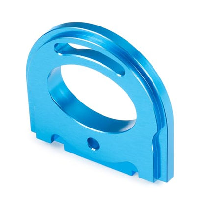 Aluminum Adjustable Motor Mount Plate Compatible with Tamiya TT02 1/10 Motor Mount Chassis RC On Road Touring Car Upgrade Parts 54558 Blue