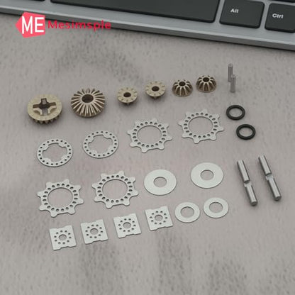 Steel Limited Slip Active Diff Plates EXB Differential Gear Set ARA310984 ARA310985 for Arrma 1/8 Kraton Outcast Notorious Talion Typhon 6S EXB Series RC Car Upgrade Parts