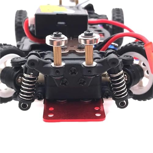 RC Crawlers Components For Wltoys 284131 P939 P929 K979 K999 K969 K989 For Kyosho For MINI-Q RC01 1/28 RC Car Body Post Magnet Invisible Fixed Mount Refit RC Car Upgrade Parts(Red) - color: Red