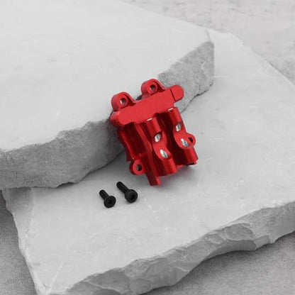 OTOTEC RC Car Rear Diff Cover Aluminum 7075 Differential Cover Compatible with ARRMA 1/18 Granite Typhon Mojave Grom Nascar, Red - color: Red