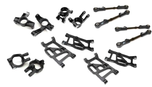 Integy Black Billet Machined Upgrade Conversion Kit for Losi 1/5 Desert Buggy XL-E 2.0