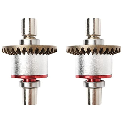 2 Pieces Metal Differential Replacement Spare Parts Accessories Compatible with WLtoys 1/12 Scale 124016 124017 124018 124019 RC Car Upgrade Parts - color: 2pcs Differential