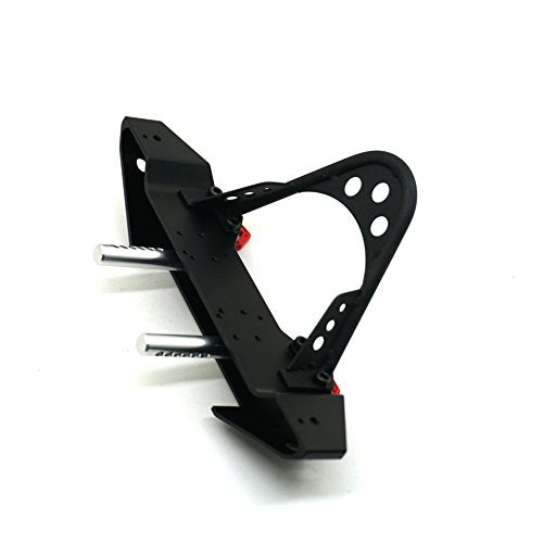 Maleonn RC Metal Front Bumper with LED Light and Tow Hook for 1/10 RC Crawler Car TRX-4 SCX10 SCX10 II 90046 SCX10 III AXI03007 Accessories Upgrades Parts