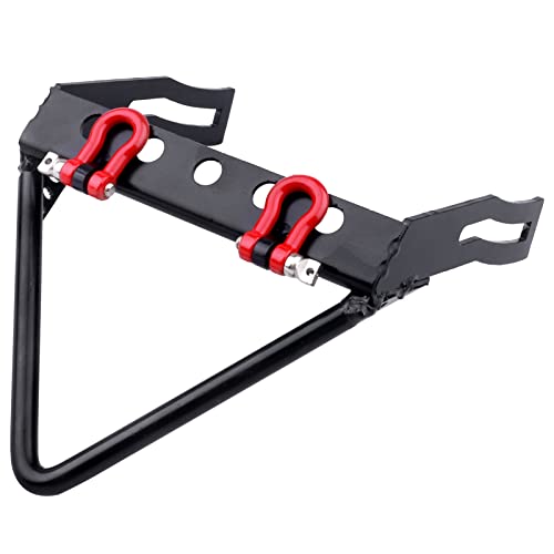 Metal RC Crawler Front Bumper with Winch Mount Shackles for Axial SCX10 & SCX10 II Redcat Gen7 Gen 8 Upgrades (Type B) - style: Type B