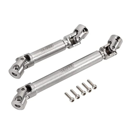 INJORA Steel D-Shaped Hole Drive Shaft for SCX24 Gladiator Power Wagon