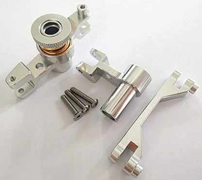 Aluminum Steering Assembly Servo Spring Saver Silver for Traxxas UDR Unlimited Desert Racer 8543