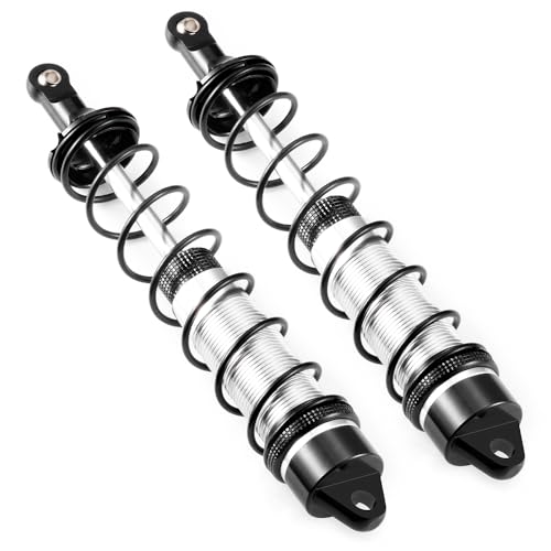 RC Car Shock Absorbers, Front And Rear Shocks Set Adjustable Shocks Compatible with 1/8 Arrma Typhoon 6S Redcat FS/ZD Racing Buggy Truggy Replacement Parts (Rear) - style: Rear