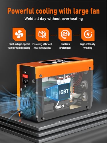 Rubik Mini 160A Stick Welder 110/220V, 3 in 1 Welder Machine（Not Spool Gun） | MIG/MMA/Lift Tig, Portable ARC Welding Machine with IGBT Inverter, Digital LCD Dispaly Welder.