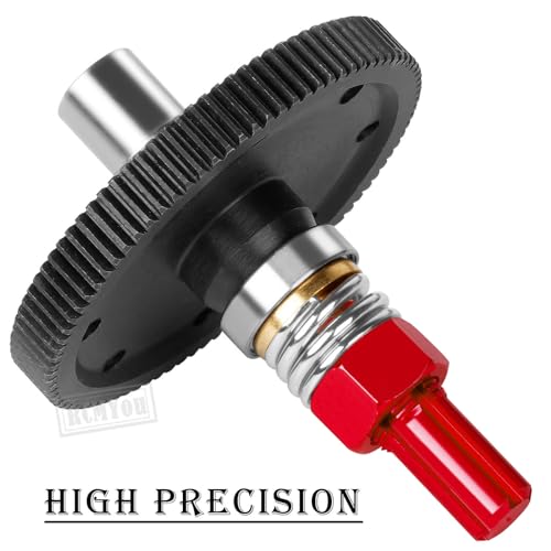 91T Spur Gear Slipper Clutch & 21T 23T 25T Pinions Gear Upgrades Part for 1/10 Granite 4X4 / Granite 4X2 Mega550,Red - color: Red - (91t)
